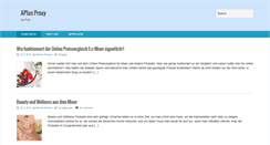 Desktop Screenshot of aplusproxy.com